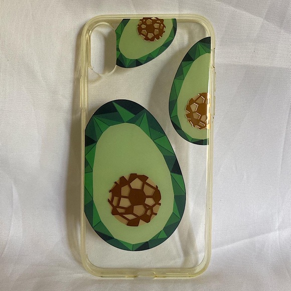 🆓 • Avocado iPhone XS Case 💚 **FREE WITH BUNDLE** - Picture 2 of 3